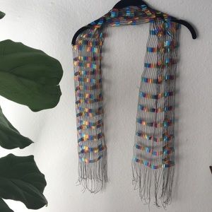 🌈 versatile women’s rainbow shawl/scarf/wrap